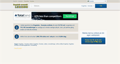 Desktop Screenshot of engelskasvenskaordbok.com